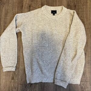 Lumiere Oatmeal colour knit sweater